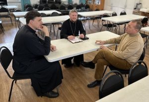 В храме Всех Святых, в земле Российской просиявших, состоялась встреча по вопросу подготовки художественной выставки «Духовная связь времен»