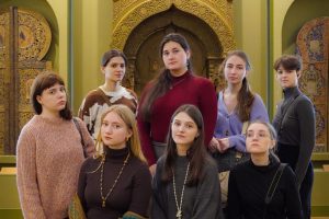 Студенты иконописного отделения Донской духовной семинарии прошли музейную практику в Москве и Великом Новгороде