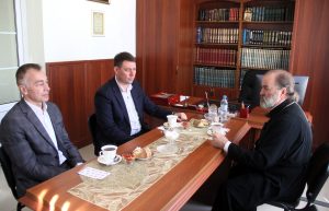 Прошла встреча благочинного Юго-Западного округа и главы Администрации Железнодорожного района Ростова