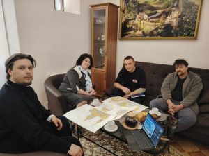 В храме святого праведного Иоанна Кронштадтского начаты работы над внутренним убранством