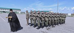 Клирик храма Ватопедской иконы Божией Матери "Отрада или Утешение" посетил военную часть