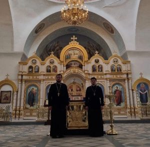 В Покровском храме села Анастасиевка завершена роспись купольной части храма