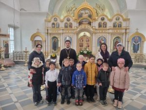 Воспитанники детского сада «Ягодка» посетили Покровский храм села Анастасиевка
