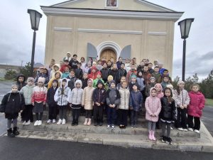 На Магдалининском приходе причащались школьники Сухо-Сарматской школы села Андреево-Мелентьево