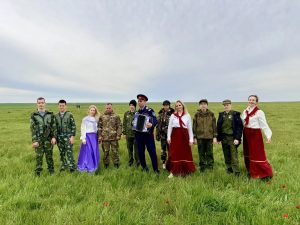 Духовно-патриотический центр храма святого Георгия Победоносца принял участие в XIV фестивале экологического туризма «Воспетая степь»