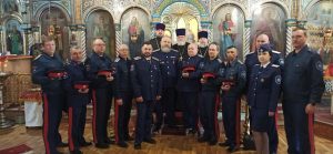 В храме Всех святых города Таганрога состоялась встреча духовников, атаманов и казаков Таганрогского казачьего округа