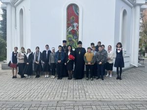 В рамках празднования 30-летия и межрегионального сотрудничества ЧОУ «Свято-Георгиевская православная СОШ» приняла делегацию из Армавирской епархии