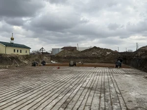 В п. Дивный начат этап строительства храма свт. Спиридона Тримифунтского