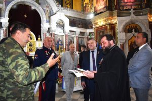Делегация Балканских республик посетила Патриарший Вознесенский войсковой всеказачий собор