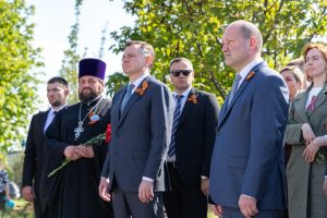 В открытии памятника «Во имя жизни» принял участие войсковой священник Всевеликого войска Донского