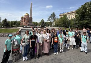 Ученики воскресной школы храма преподобного Сергия Радонежского г. Таганрога посетили город-герой Волгоград
