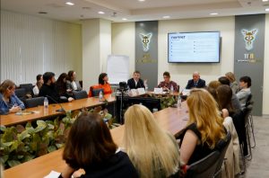 Клирик Ростовского кафедрального собора Рождества Пресвятой Богородицы принял участие в стратегической сессии "Въездной туризм из Китая" в Торгово-промышленной палате Ростовской области