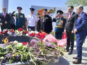 Благочинный Новочеркасского округа принял участие в мероприятиях, посвященных Дню Великой Победы