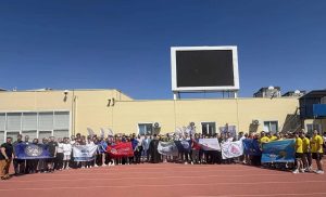 Председатель комиссии по физической культуре и спорту Ростовской-на-Дону епархии приветствовал участников финального этапа Спартакиады среди вузов