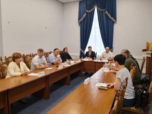 Войсковой священник Всевеликого войска Донского принял участие в заседании Общественного совета при департаменте по делам казачества