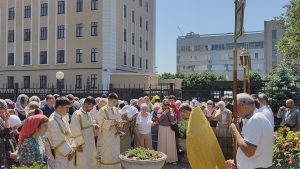 В день памяти Всех святых Константино-Всехсвятский храм отметил престольный праздник
