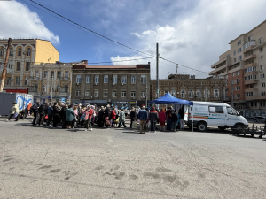 Молодые активисты храма в честь святителя Спиридона Тримифунтского п. Дивный провели беседу на тему праздника Святой Троицы