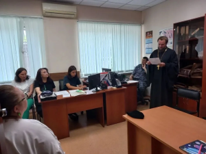 Состоялась встреча благочинного Аксайского округа с исполняющим обязанности начальника Росгвардии