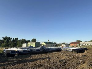 На подворье прихода святителя Спиридона Тримифунтского п.  Дивный завершен заключительный этап строительства фундамента будущего храма