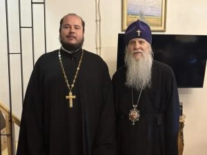 Руководитель регентского отделения ДДС встретился с митрополитом Ионафаном (Елецких)
