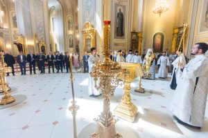 Митрополит Ростовский и Новочеркасский Меркурий совершил панихиду по погибшим в результате атак БПЛА и последствий урагана в Ростове-на-Дону