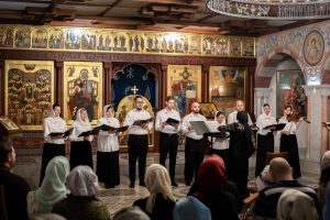 В криптовом храме в честь сорока Севастийских мучеников прихода святого Георгия Победоносца состоялся концерт хорового коллектива «Глас»
