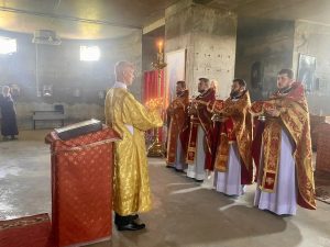 В день памяти Иоанна Предтечи на Архиерейском подворье совершен престольный праздник