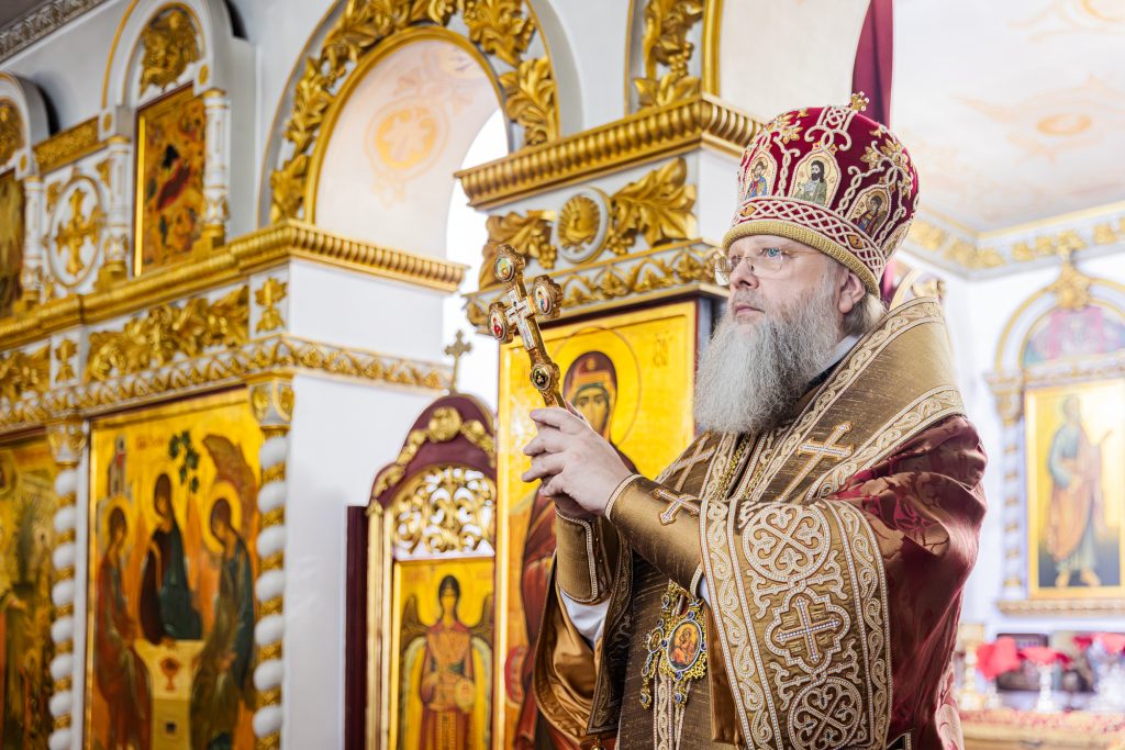 Глава Донской митрополии совершил Божественную литургию в храме великомученика и целителя Пантелеимона г. Ростова-на-Дону