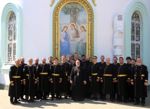 На территории Свято-Троицкого прихода состоялось собрание Общества Хоругвеносцев Ростовской-на-Дону епархии
