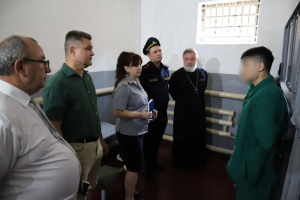 Сотрудник Епархиального отдела по тюремному служению посетил исправительную колонию в г. Батайск