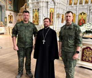 В Александро‑Невском храме г. Новочеркасска состоялась беседа‑экскурсия для представителей органов военно‑политической работы Минобороны РФ
