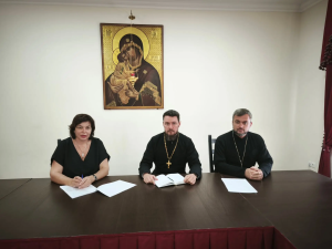 В ЕОРОиК прошло рабочее совещание с благочинным Батайского округа