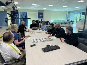 Состоялась встреча представителей Епархиального отдела по взаимоотношениям Церкви с обществом и СМИ и телеканала «Дон-24»