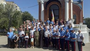 Настоятель храма Азовской иконы Божией Матери г. Азова принял участие в отчетном круге Городского казачьего общества