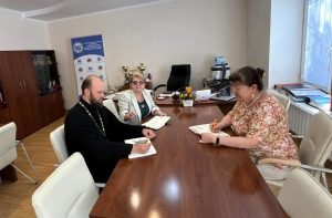Состоялась рабочая встреча представителей Юго-Западного благочиния с руководителем отдела образования Железнодорожного района