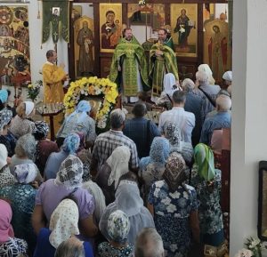 Престольный праздник отметили в храме Александра Невского с. Вареновка