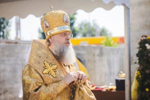 Слово по окончании первой Божественной литургии на стилобате строящегося храма в честь святого благоверного князя Александра Невского г. Ростова-на-Дону