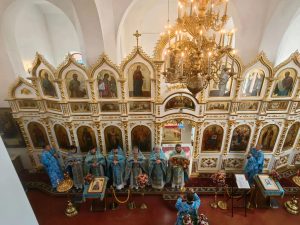 В храме Азовской иконы Божией Матери города Азова отметили престольный праздник