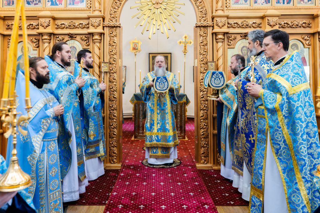 В праздник Покрова Пресвятой Богородицы Глава Донской митрополии совершил Литургию в Покровском храме села Покровское