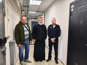 Сотрудник Епархиального отдела посетил исправительную колонию общего режима №1 и отдел полиции в г. Зверево