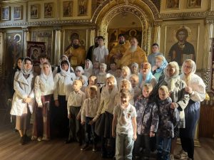 В Никольском храме г. Таганрога состоялась детская Божественная литургия