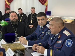 Заседание Совета атаманов и Совета стариков Всевеликого войска Донского состоялось в Патриаршем Вознесенском соборе