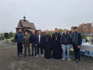 Благочинный приходов Западного округа принял участие в празднике древонасаждения