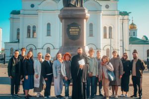 Состоялась первая пешеходная экскурсия, организованная Епархиальным отделом по делам молодежи и миссионерскому служению